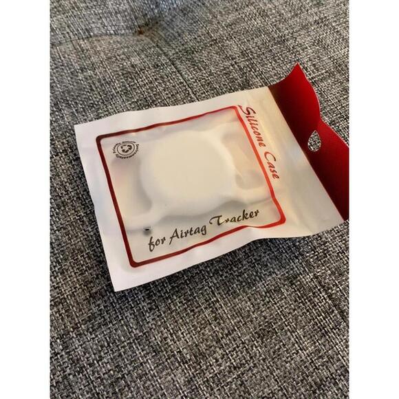 Other - White AirTag Tracker Accessory: Case/holder